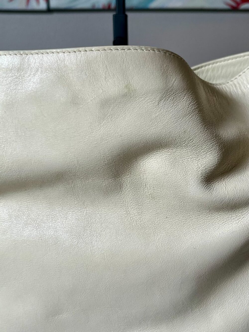Gucci Tom Ford Vintage Y2K Bamboo Cream Calf Leather Hobo - Picture 15 of 16